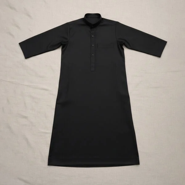 Black Arabic Inspired Kids Jubba Thobes USA Black Arabic Inspired Kids Jubba Thobes USA