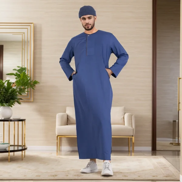Blue Jay Men’s Thobes With Piping USA