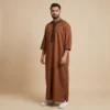 Brown Moroccan Casual Thobes USA