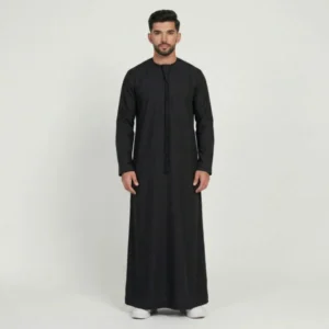 Classic Black Mens Emirati Thobes USA