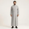 Classic Dove Grey Mens Arabic Thobes USA