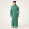Classic Light Green Mens Hooded Thobes USA Classic Light Green Mens Hooded Thobes USA