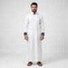 Classic White Men's Designer Thobe