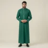 Club Collar Emerald Green Mens Thobes USA