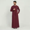 Deep Maroon Mens Emirati Thobes USA