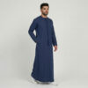 Executive Navy Blue Men's Emirati Thobe