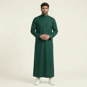 Executive Saudi Style Forest Green Mens Thobes USA