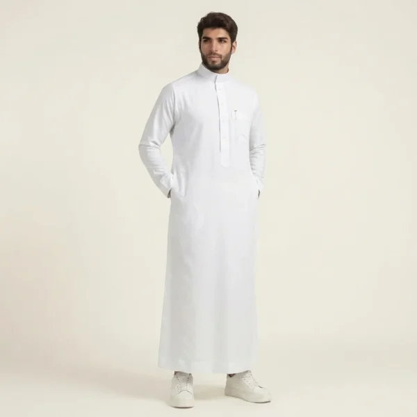 Executive White Mens Arabic Thobe USA