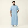 Ice Blue Short Sleeve Mens Thobes USA