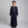 Kids Premium Black Jubba Thobes USA Kids Premium Black Jubba Thobes USA