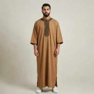 Mens-Classic-Light-Brown-Moroccan-Thobe-USA