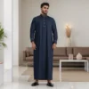 Men’s Designer Navy Blue Thobes USA