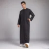 Mens Raisin Black Omani Thobe USA