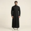 Midnight Black Mens Arabic Thobes USA Midnight Black Mens Arabic Thobes USA