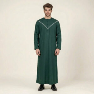 Modern Emirati Emerald Green Mens Thobes USA Modern Emirati Emerald Green Mens Thobes USA