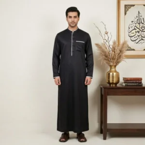 Modern Saudi Designer Mens Silk Thobe USA Modern Saudi Designer Mens Silk Thobe USA