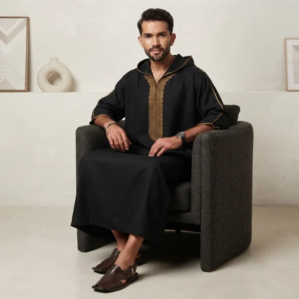 Moroccan Islamic Hooded Thobe USA Moroccan Islamic Hooded Thobe USA