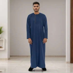 Navy Blue Men’s Omani Thobe USA