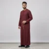Omani Style Mens Maroon Thobes USA