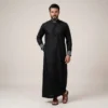 Premium Black Men's Designer Thobe