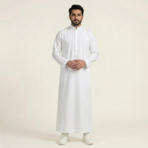 Pristine Executive White Men's Arabic Thobe
