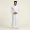 Pristine Executive White Mens Arabic Thobe USA