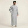 Silver-Grey-Mens-Arabic-Thobes-2.jpg Silver Grey Men's Arabic Thobe