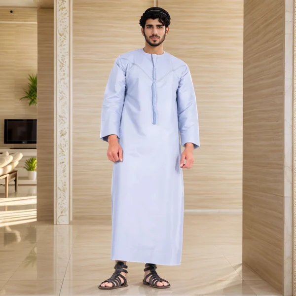 Sky Blue Men’s Emirati Thobes USA