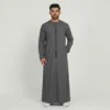 Slate Grey Mens Emirati Thobe USA