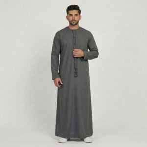 Slate-Grey-Mens-Emirati-Thobes.jpg Slate Grey Men's Emirati Thobe