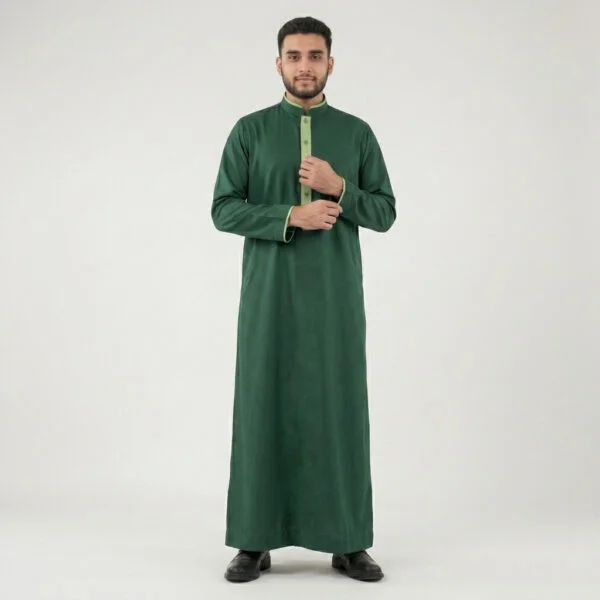 Traditional Arabic Green Mens Thobe USA