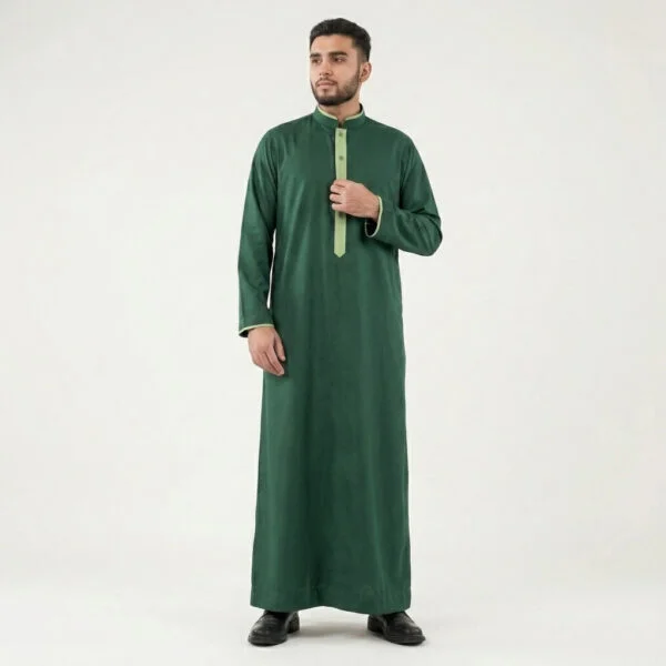 Traditional Arabic Green Mens Thobes USA