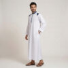 Traditional-White-Designer-Thobes-for-Men-2.jpg Traditional White Designer Thobes for Men