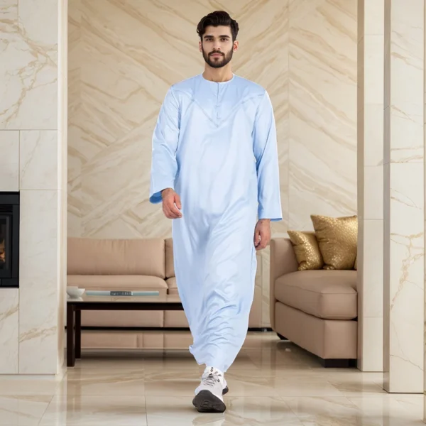 Tropical Blue Men’s Omani Thobes USA Tropical Blue Men’s Omani Thobes USA