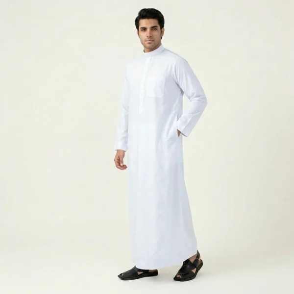 White Jubba Men’s Thobe