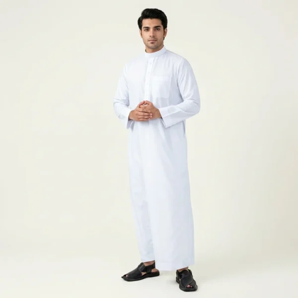 White Jubba Men’s Thobes USA
