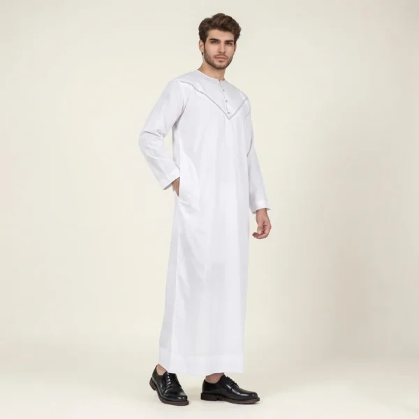 White Thobe For Men’s USA