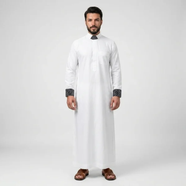 Classic white designer wholesale thobes USA