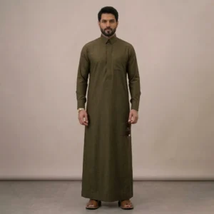 Arab Classic Olive Green Thobes USA Arab Classic Olive Green Thobes USA