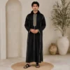 Black & Gold Moroccan Djellaba for Mens USA
