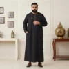 Black Men Emirati Style Thobes USA 6XL
