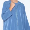 Blue Omani Faded Toddler Boy Thobe USA