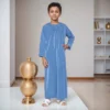 Blue Omani Faded Toddler Boy Thobes USA
