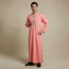 Coral Pink Warm Moroccan Thobe USA