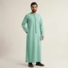 Elegant Mint Green Emirati Thobe USA
