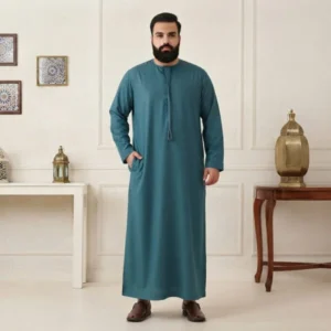 Emirati Forest Green Men Thobes USA 6XL