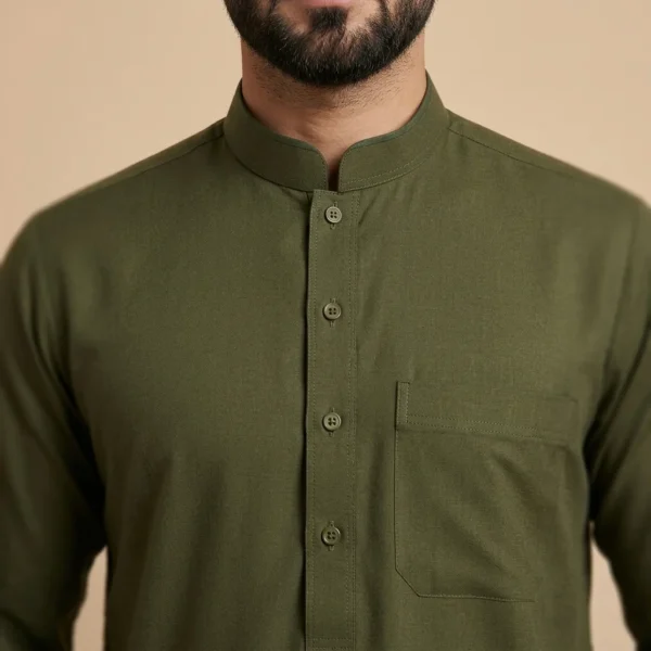 Executive Arab Olive Green Thobe