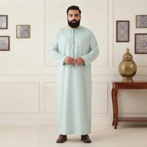 Men’s Cyan Emirate 6XL Thobe USA Men’s Cyan Emirate 6XL Thobe USA