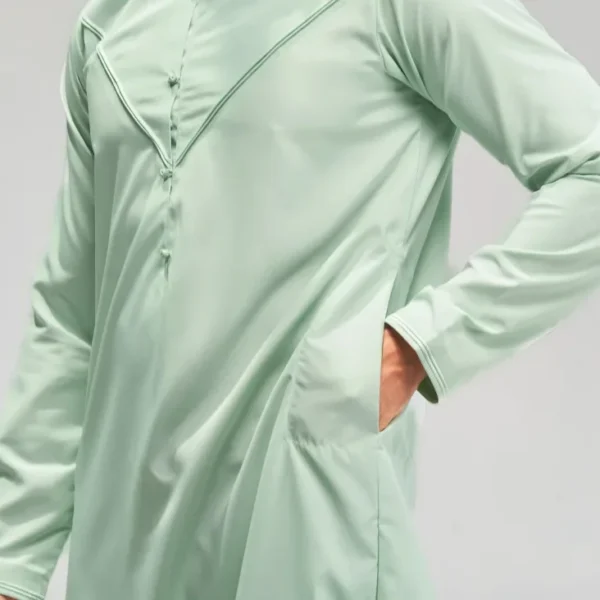 Mint Green Emirati Men’s Thobe