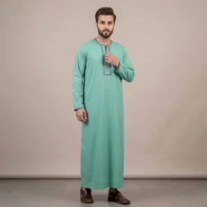 Mint Green Modern Thobe For Men's USA